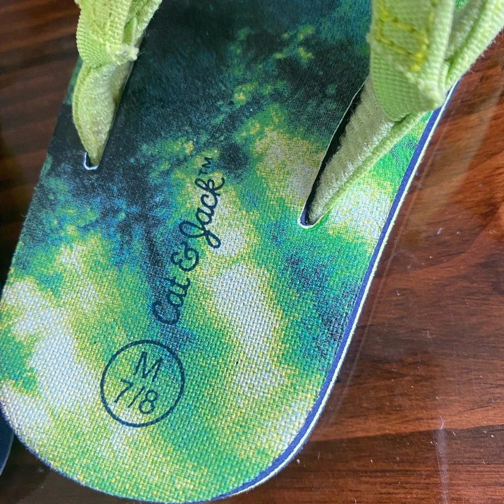 Toddler Tie Dye Flip Flops